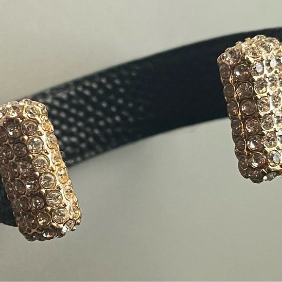 Black Cuff Bracelet Bundle with Gold Accents - Picture 3 of 9